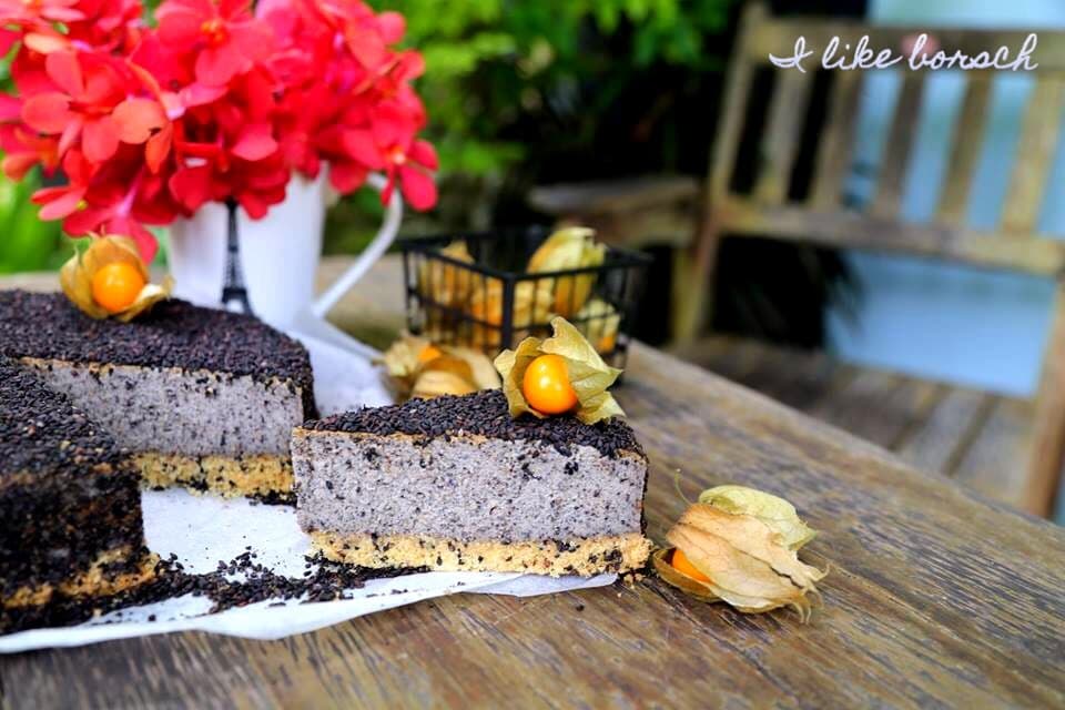 Black Sesame Cheesecake